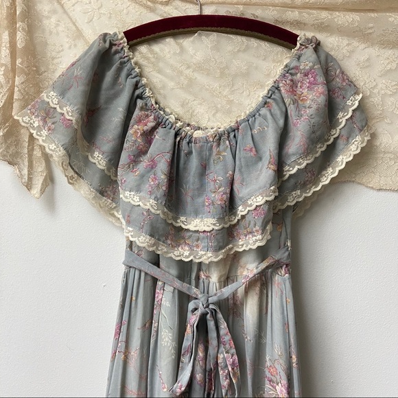 Gunne Sax • 1970’s Prairie Maxi Dress - Picture 12 of 16